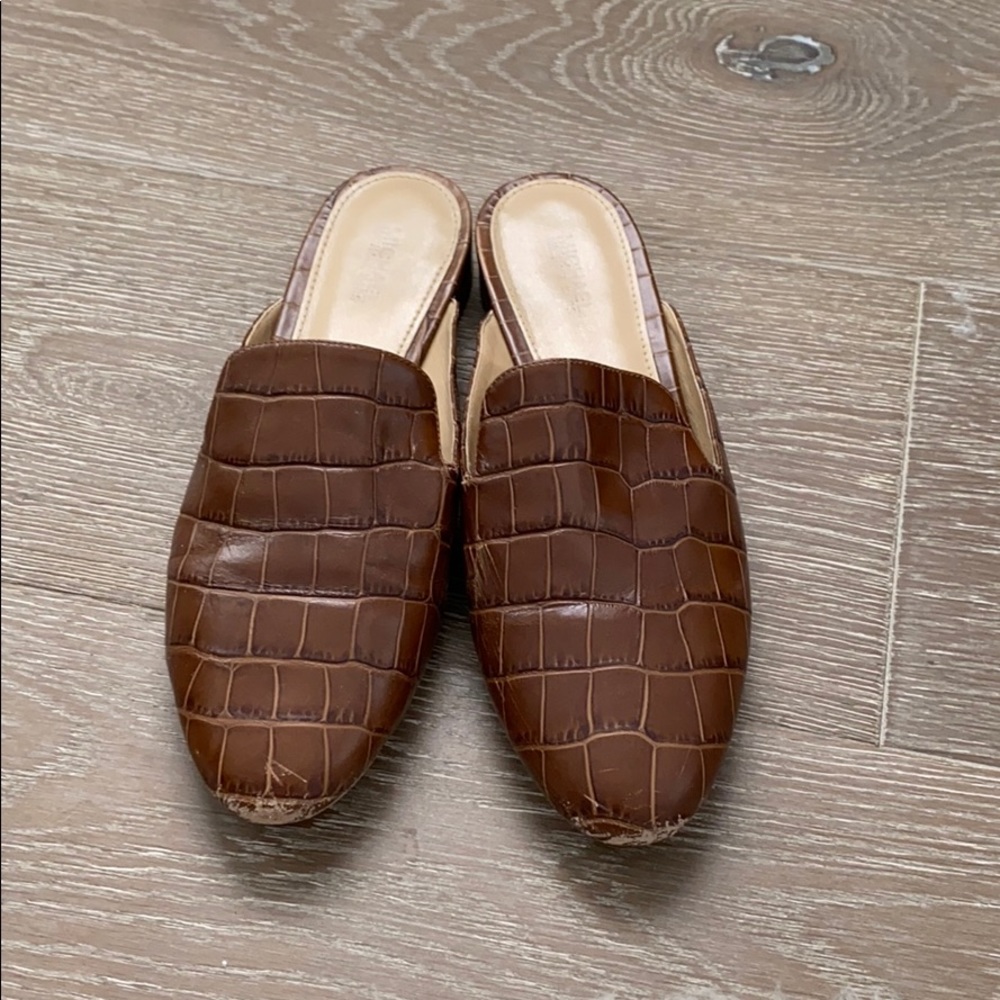 Michael Kors Embossed Slides